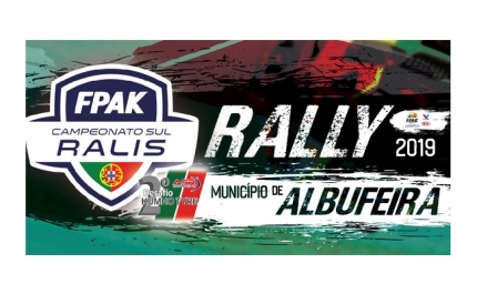 RALLY MUNICÍPIO DE ALBUFEIRA DISPUTA-SE A 12 E 13 DE OUTUBRO