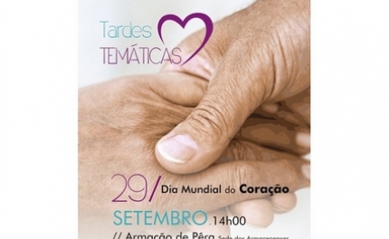 “DIA MUNDIAL DO CORAÇÃO” É ASSINALADO COM AÇÃO DE SENSIBILIZAÇÃO EM ARMAÇÃO DE PÊRA 