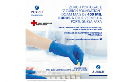 Zurich Portugal e «Z Zurich Foundation» doam mais de 400 mil euros à Cruz Vermelha Portuguesa 