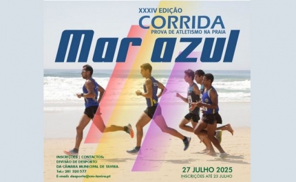 Inscrições abertas para a Corrida Mar Azul