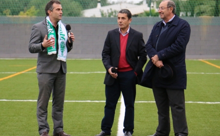 Lusitano Ginásio Clube Moncarapachense inaugura relvado sintético