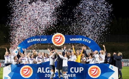 Algarve Cup faz o elogio do futebol feminino mundial e a Noruega ganha a final em Lagoa, cidade inclusiva