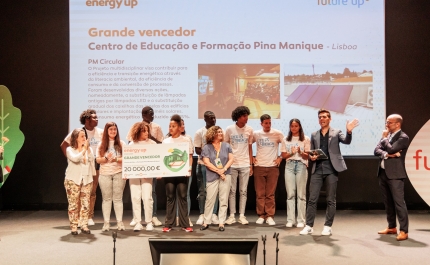 Escola profissional de Pina Manique vence Prémio Energy Up e ganha 20 mil euros em painéis solares