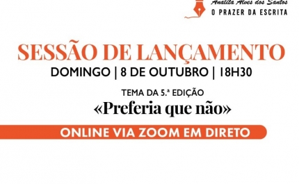 «PREFERIA QUE NÃO» NA REVISTA LITERÁRIA PALAVRAR