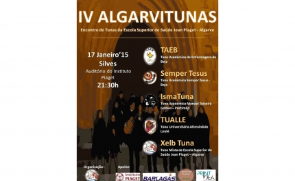 IV AlgarviTunas - Encontro de Tunas na Escola Superior de Saúde Jean Piaget