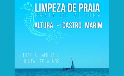 Ação de Limpeza da Praia de Altura 