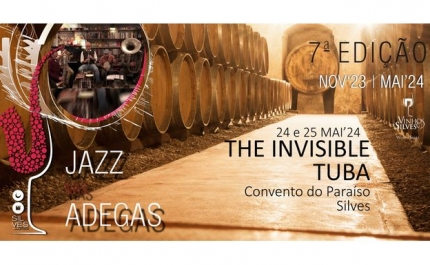 THE INVISIBLE TUBA FECHA 7.ª TEMPORADA DE JAZZ NAS ADEGAS NOS DIAS 24 E 25 DE MAIO