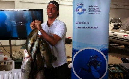 Atleta Algarvio Jody Campeão Nacional (Pesca Submarina)