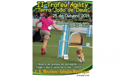 2.º TROFÉU AGILITY “TERRA JOÃO DE DEUS” É JÁ A 25 DE OUTUBRO