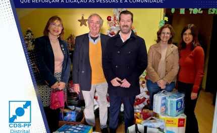  CDS-PP Algarve entrega Cabaz de Natal à Casa de Acolhimento «Os Miúdos» 