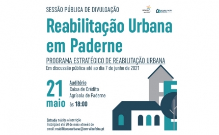 MUNICÍPIO APRESENTA PROGRAMA ESTRATÉGICO DE REABILITAÇÃO URBANA DA ALDEIA DE PADERNE