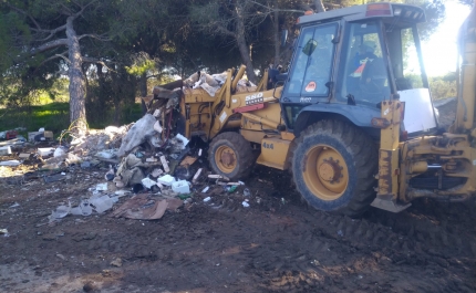 MUNICÍPIO DE FARO PROCEDE A LIMPEZA NOS BRACIAIS  E REFORÇA APELO À RESPONSABILIDADE CÍVICA  