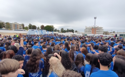 Olhão participa na iniciativa do Laço Azul Humano
