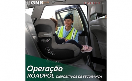 Operação «RoadPol – Dispositivos de segurança» - Cintos de segurança e sistemas de retenção de crianças
