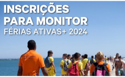 Inscrições para Monitor | Férias Ativas+ 2024