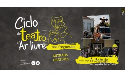 MUNICÍPIO DE SILVES PROMOVE CICLO DE TEATRO AO AR LIVRE