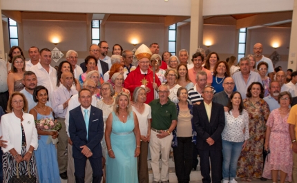 Casais algarvios que celebram este ano jubileus de Matrimónio foram abençoados