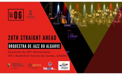 A Orquestra de Jazz do Algarve comemora o seu 20º Aniversário!