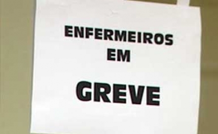 Greve nacional de enfermeiros