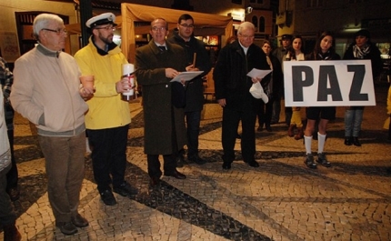 Ferragudo acolheu a manifestação pela Paz integrada na campanha de Natal da Cáritas