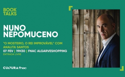 FNAC promove fevereiro cultural no Algarve com Dino D Santiago, Rita Carmo, Nuno Nepomuceno e Gabriel Guimarães 