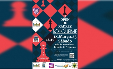 Junta de Freguesia de Boliqueime recebe II Open de Xadrez