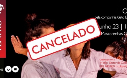  PEÇA DE TEATRO «O CID» FOI CANCELADA 