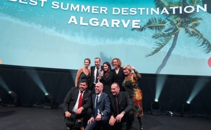 ALGARVE ELEITO «MELHOR DESTINO DE VERÃO» NOS IRISH TRAVEL INDUSTRY AWARDS 2025