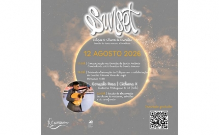 «Sunset: Eclipse & Chuva de Estrelas» promete noite única em Almodôvar