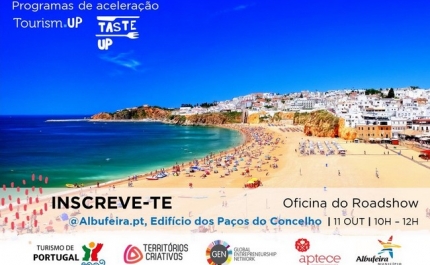 ALBUFEIRA ACOLHE OFICINA DO ROADSHOW «TOURISM UP-TASTE UP»