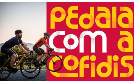 «Pedala com a Cofidis» decorre a 9 de abril em Faro para ensinar crianças e adultos a andar de bicicleta 