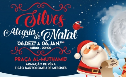 SILVES ALEGRIA DO NATAL VOLTA A ANIMAR QUADRA NATALÍCIA COM MEGA PISTA DE GELO NATURAL