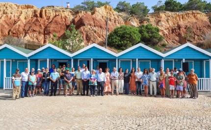 NOVAS CASAS DE APOIO AOS PESCADORES E ATIVIDADES ECONÓMICAS INAUGURADAS ONTEM EM OLHOS DE ÁGUA