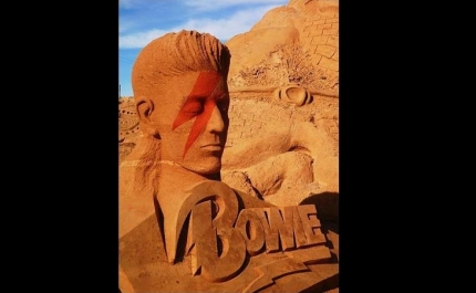 FIESA – Festival Internacional de Escultura na Areia homenageia David Bowie