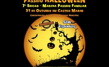 Halloween é mote para a Marcha/Passeio Noturno em Castro Marim