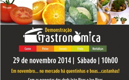 Demonstração Gastronómica desafia a saborear a Rainha do Outono!