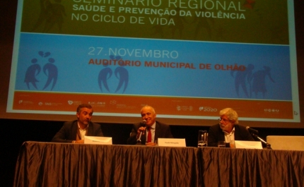 A importância da prevenção em destaque no 1º Seminário Regional Saúde e Prevenção da Violência no Ciclo de Vida que juntou mais de 200 participantes em Olhão