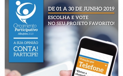 VOTAÇÃO DO ORÇAMENTO PARTICIPATIVO DE ALBUFEIRA COMEÇA AMANHÃ