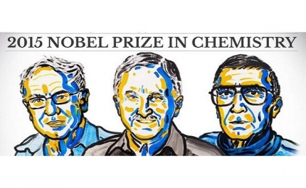 Prémio Nobel da Química 2015 para a descoberta dos mecanismos de reparação do ADN