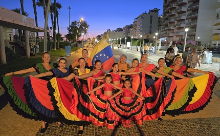 Venezuela Dançou em Quarteira com o Grupo Araguaney