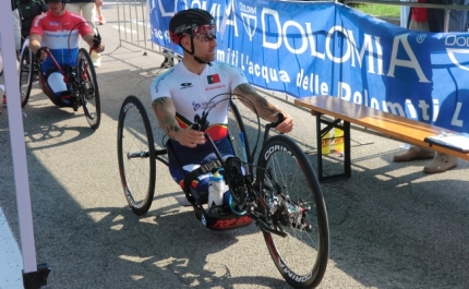 Luís Costa na Taça do Mundo de paraciclismo