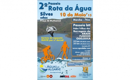 Municipio de Silves apoia 2.º Passeio «Rota da Água» 