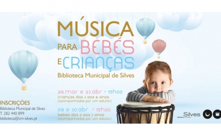 BIBLIOTECA MUNICIPAL DE SILVES DINAMIZA ATIVIDADES DE MÚSICA PARA BEBÉS E CRIANÇAS 