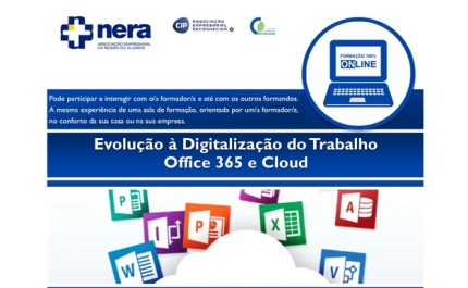 Formação Online - Ação de Formação: Evolução da Digitalização do Trabalho - Office 365 e Cloud