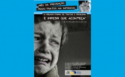 Lagos associa-se ao mês da prevenção dos maus tratos na infância