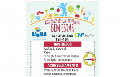 Rastreios | ATIVIDADE FÍSICA+NUTRIÇÃO=BEM ESTAR