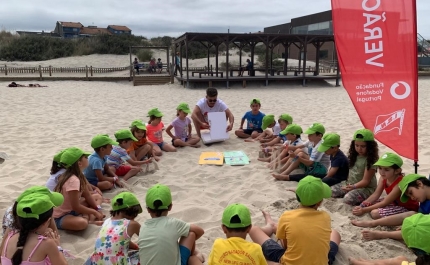 Milhares de crianças vivem «Verão de Campeão» em 18 praias com a Fundação Vodafone 