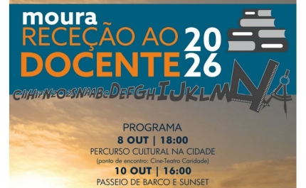 Receção aos docentes do concelho de Moura 