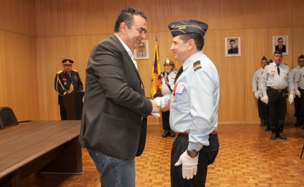 Câmara Municipal de Lagoa esteve presente na Homenagem aos Bombeiros de Lagoa e ofereceu uma ambulância