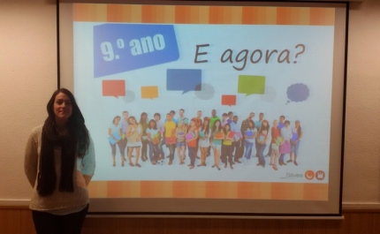 PROGRAMA DE ORIENTAÇÃO ESCOLAR E PROFISSIONAL ABRANGEU 120 ALUNOS DO 9 ANO DE ESCOLARIDADE